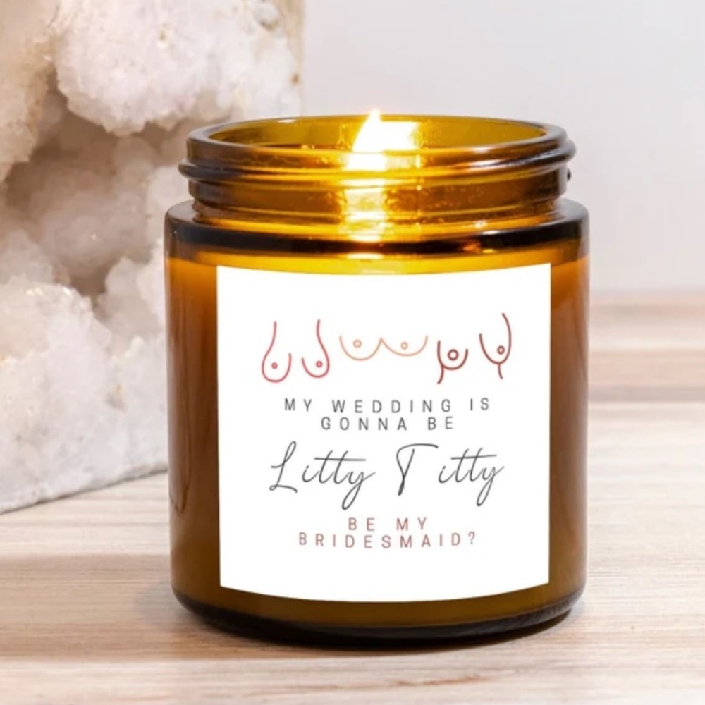 NWT Bridesmaid Proposal Candle - Large (9oz)